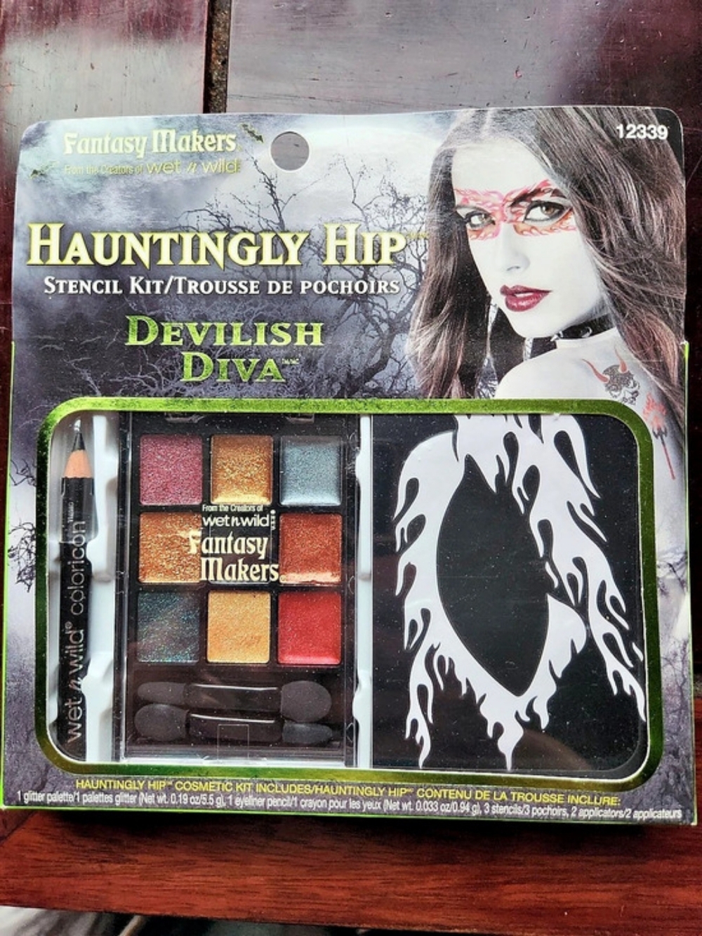 NIPWet n Wild Fantasy Makers Hauntingly Hip Stencil Kit - Devilish Diva Devilish